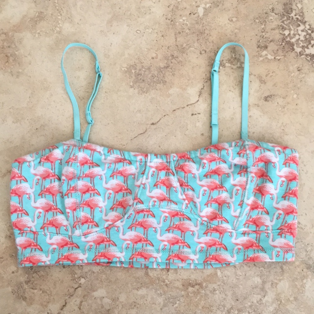 Flamingo bralette